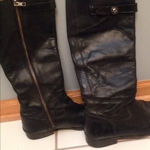 Frye Black Leather Boots